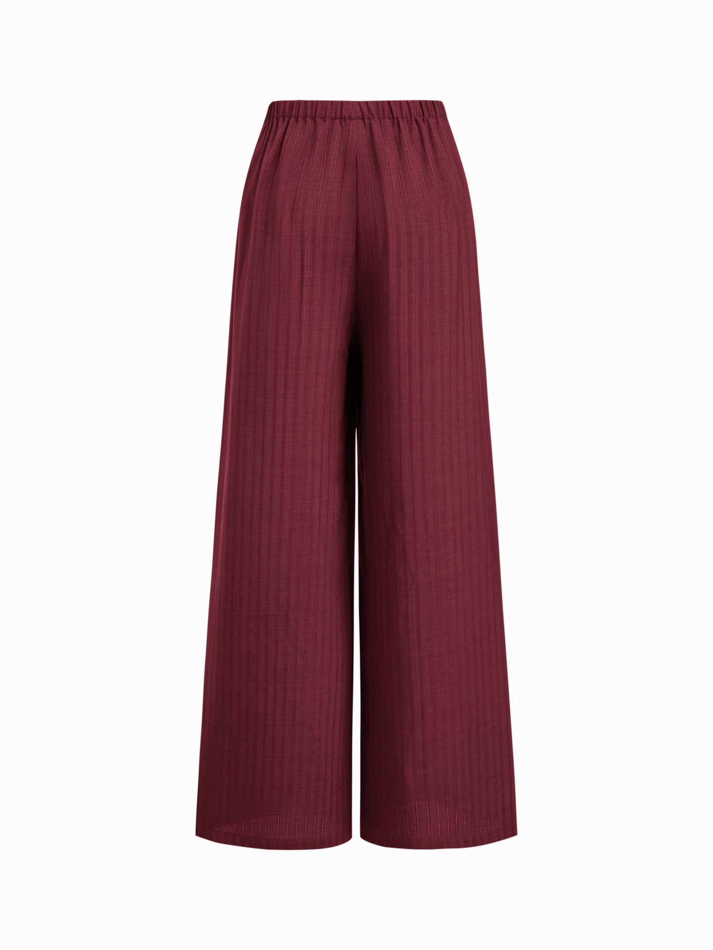 Waist Straight Leg Trousers