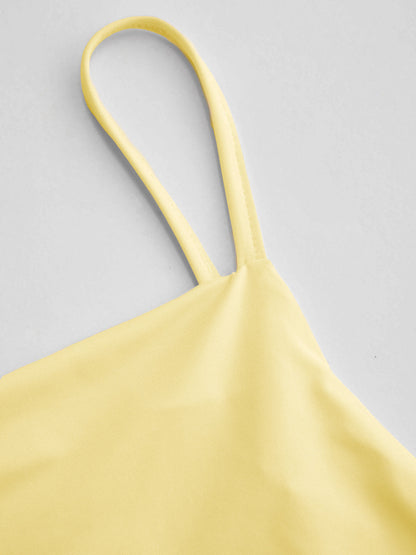 Cowl Neck Ruched Backless Maxi Dress