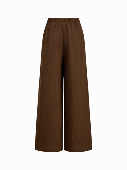 Waist Straight Leg Trousers