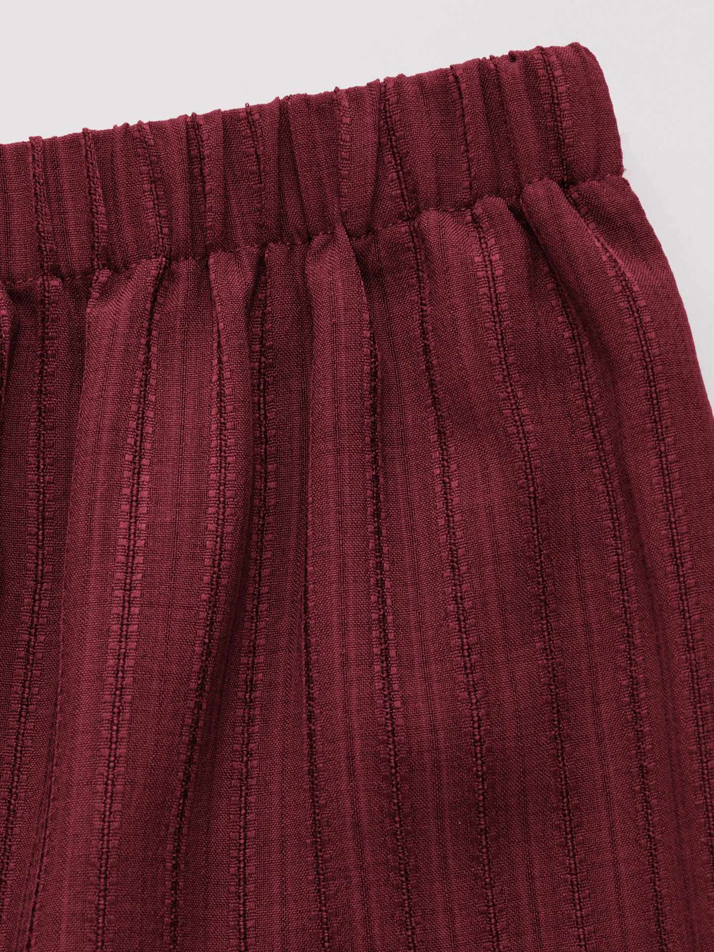 Waist Straight Leg Trousers